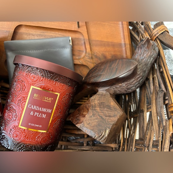 Red and Brown Candle Gift Set - Picture 2 of 11